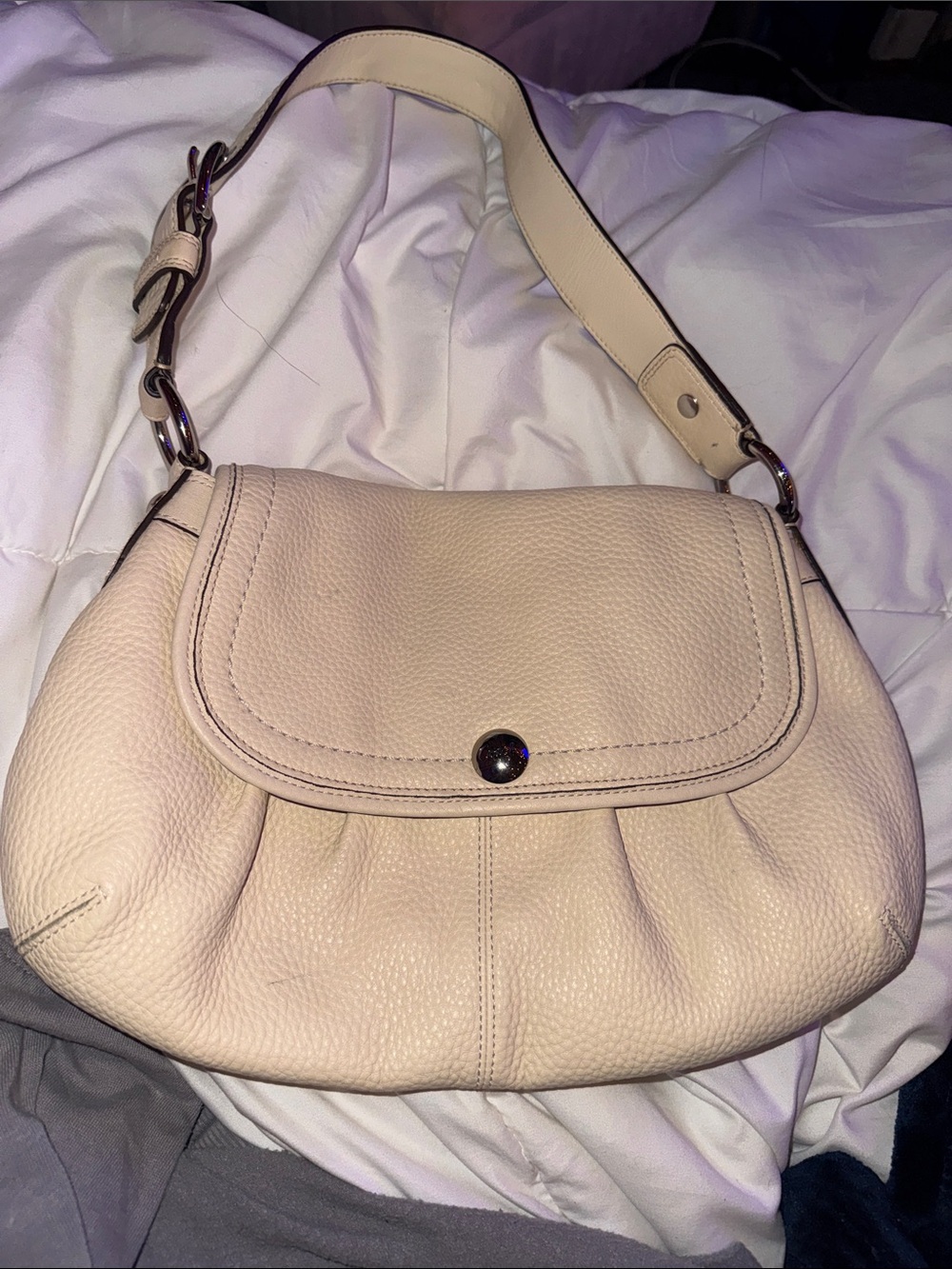 Coach Cream and pink  Shoulder Bag - never used